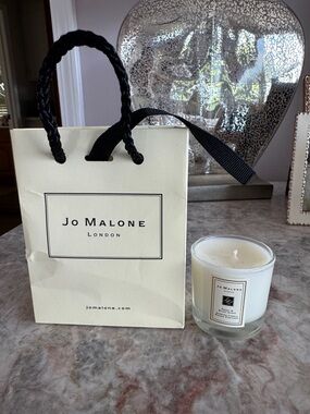 Jo Malone peony & blush suede scented Candle with Gift Bag